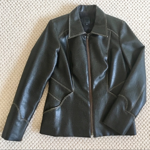 Anna Sui Jackets & Blazers - Anna Sui Runway Faux Leather Jacket PRICE FIRM